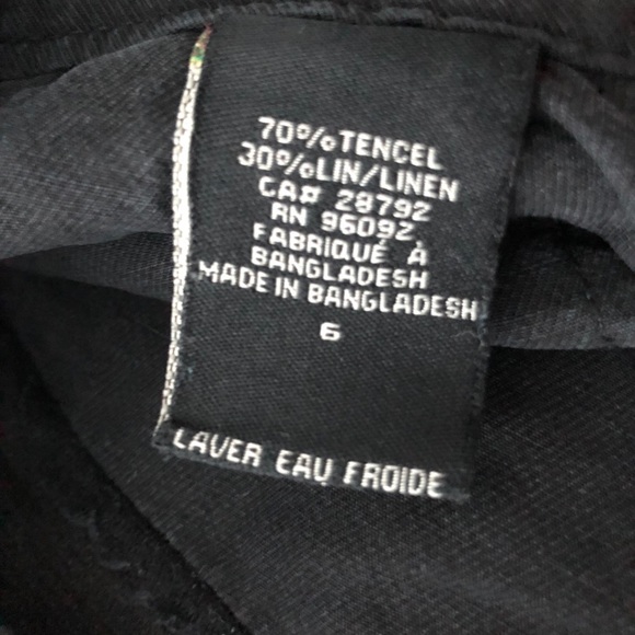 ABS Tencel Linen Blend Trouser Shorts 6 $88 - Picture 8 of 8